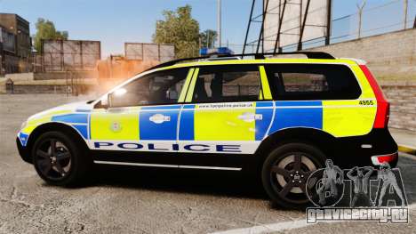 Volvo XC70 2014 Police [ELS] для GTA 4