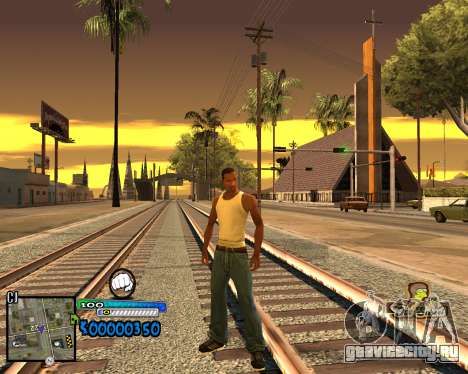 C-HUD Old School для GTA San Andreas