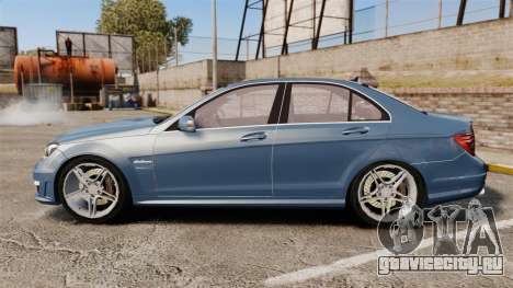 Mercedes-Benz C63 AMG 2013 для GTA 4