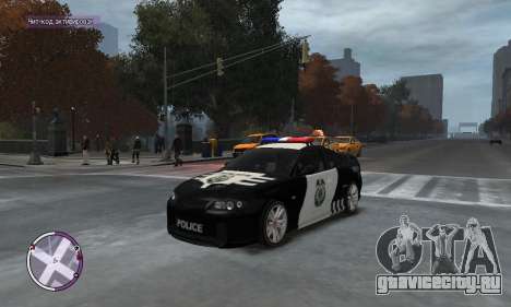 Holden Monaro CV8-R Police для GTA 4