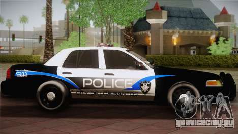 Ford Crown Victoria Police Interceptor 2009 для GTA San Andreas