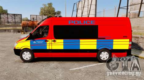 Mercedes-Benz Sprinter 313 CDI Police [ELS] для GTA 4