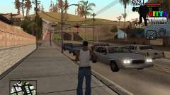 C-HUD A.C.A.B для GTA San Andreas