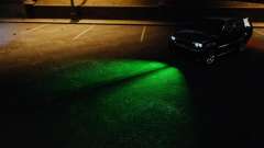 Зелёный свет фар для GTA 4