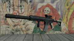 M416 with ACOG sight and silenced для GTA San Andreas