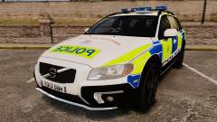 Volvo XC70 2014 Police [ELS] для GTA 4