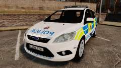 Ford Focus Estate British Police [ELS] для GTA 4