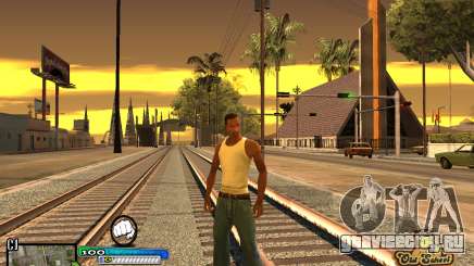 C-HUD Old School для GTA San Andreas