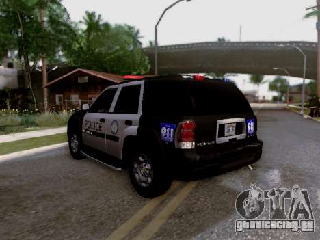 Chevrolet TrailBlazer Police для GTA San Andreas