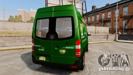 Mercedes-Benz Sprinter 2500 2011 Hungarian Post для GTA 4