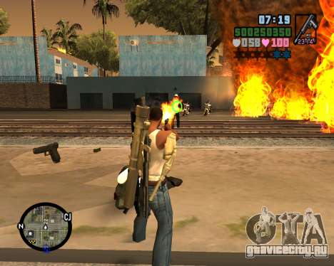 C-HUD Vice Sity для GTA San Andreas