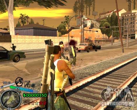 C-HUD Gor Life Ghetto для GTA San Andreas