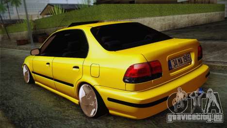 Honda Civic Edit Mehmet ALAN для GTA San Andreas