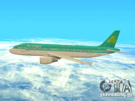 Airbus A320-200 Aer Lingus для GTA San Andreas