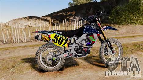 Kawasaki KX250F Monster KX USA для GTA 4