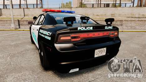 Dodge Charger 2011 Liberty Clinic Police [ELS] для GTA 4