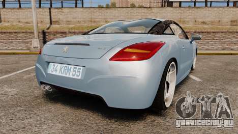 Peugeot RCZ для GTA 4