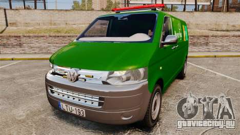 Volkswagen Transporter T5 Hungarian Post [ELS] для GTA 4