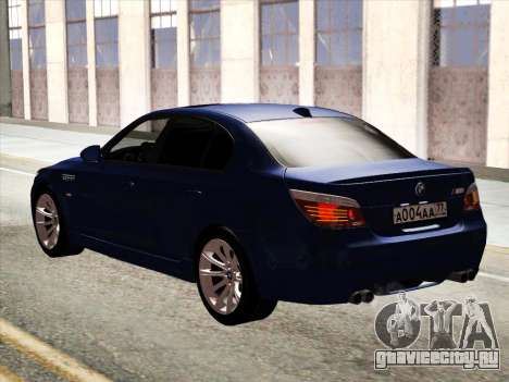 BMW M5 E60 2010 для GTA San Andreas