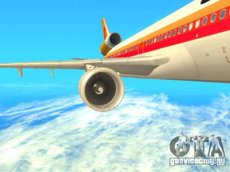McDonnell Douglas MD-11 Continental Airlines для GTA San Andreas