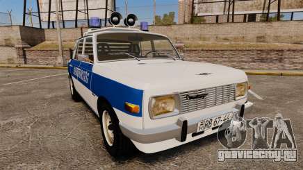 Wartburg 353w Deluxe Hungarian Police для GTA 4