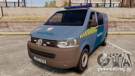 Volkswagen Transporter T5 Hungarian Police [ELS] для GTA 4