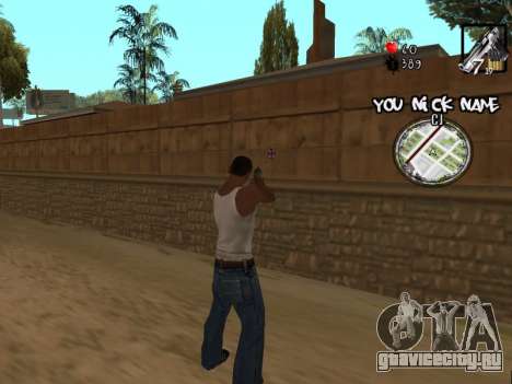 C-HUD by San4os для GTA San Andreas