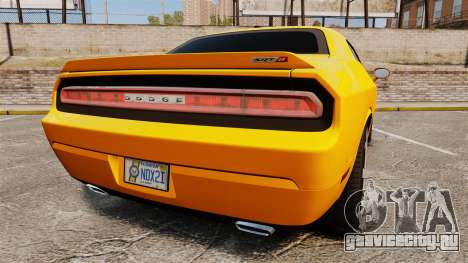Dodge Challenger SRT8 2012 для GTA 4