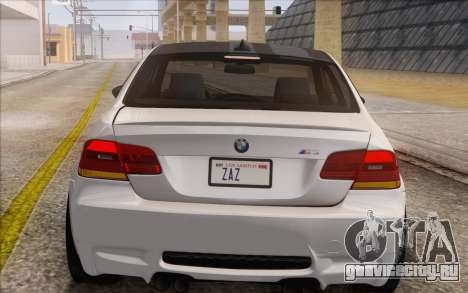 BMW M3 E92 2008 для GTA San Andreas