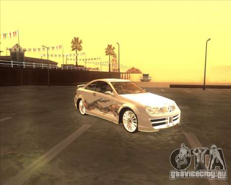 Mercedes CLK 500 из NFS Most Wanted для GTA San Andreas