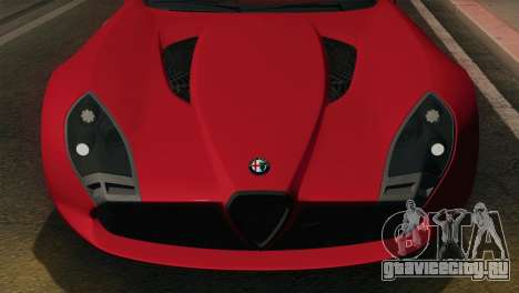 Alfa Romeo Zagato TZ3 2012 для GTA San Andreas