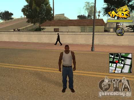 Vagos Gang HUD для GTA San Andreas