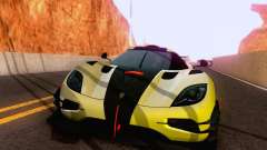Koenigsegg One 2014 для GTA San Andreas