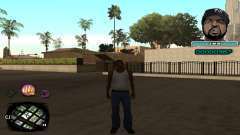 C-HUD Ice Cube для GTA San Andreas