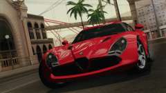Alfa Romeo Zagato TZ3 2012 для GTA San Andreas