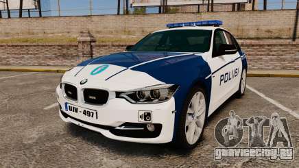 BMW F30 328i Finnish Police [ELS] для GTA 4