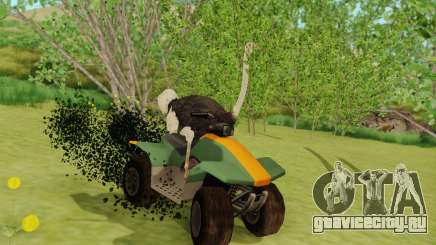 Ostrich From Goat Simulator для GTA San Andreas