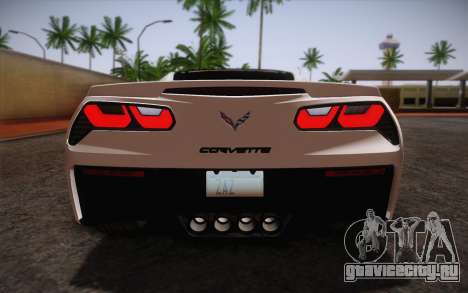 Chevrolet Corvette Stingray C7 2014 для GTA San Andreas