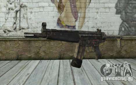 G53 with Woodland Camo BF3 для GTA San Andreas