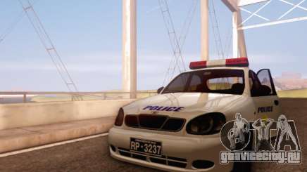 Daewoo Lanos Police для GTA San Andreas