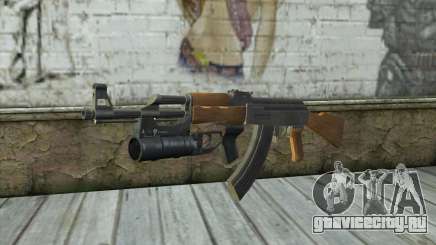 AK47 with GP-25 для GTA San Andreas