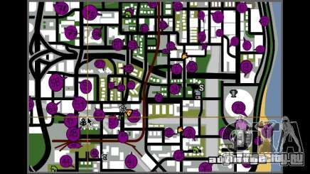 Tags Map Mod v1.2 для GTA San Andreas