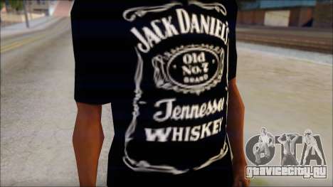Jack Daniels T-Shirt для GTA San Andreas