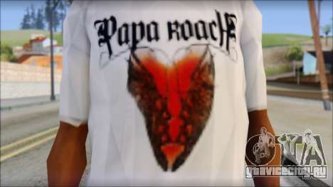 Papa Roach The Best Of To Be Loved Fan T-Shirt для GTA San Andreas