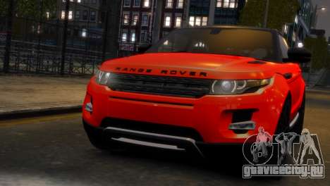 Land Rover Range Rover Evoque для GTA 4