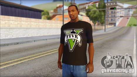 GTA 5 T-Shirt для GTA San Andreas