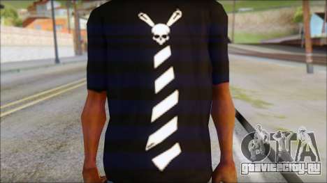 SkullTie T-Shirt для GTA San Andreas