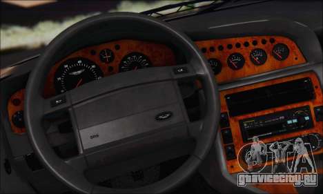 Aston Martin V8 Vantage V600 1998 для GTA San Andreas