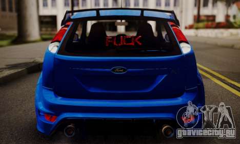 Ford Focus RS 2009 для GTA San Andreas