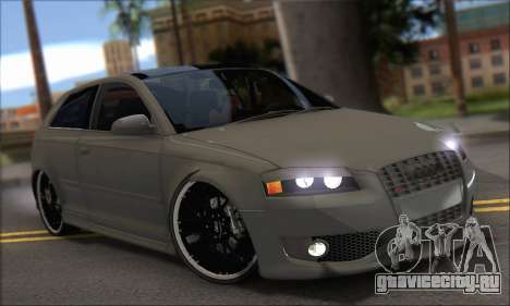 Audi S3 2006 Custom для GTA San Andreas